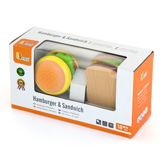 Hamburger & sandwich set